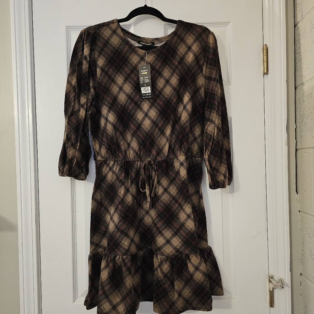 New with tags Plaid Dress
